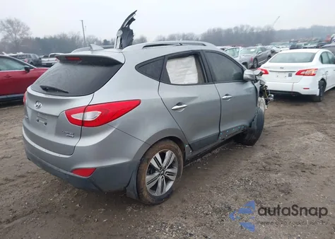 2015 Hyundai Tucson Limited из США, поврежденный, VIN KM8JUCAG7FU089617
